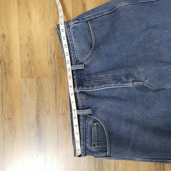STANLEY Flannel Lined 5 Pocket Straight Leg Jeans 34 x 32 - Picture 10 of 14
